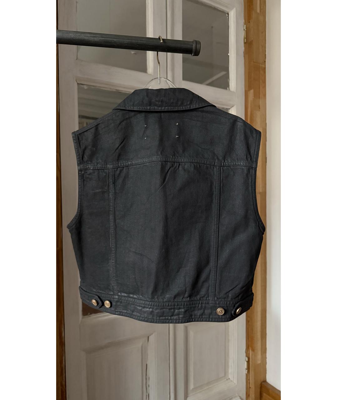 JOHN GALLIANO Черный деним корсет, фото 2