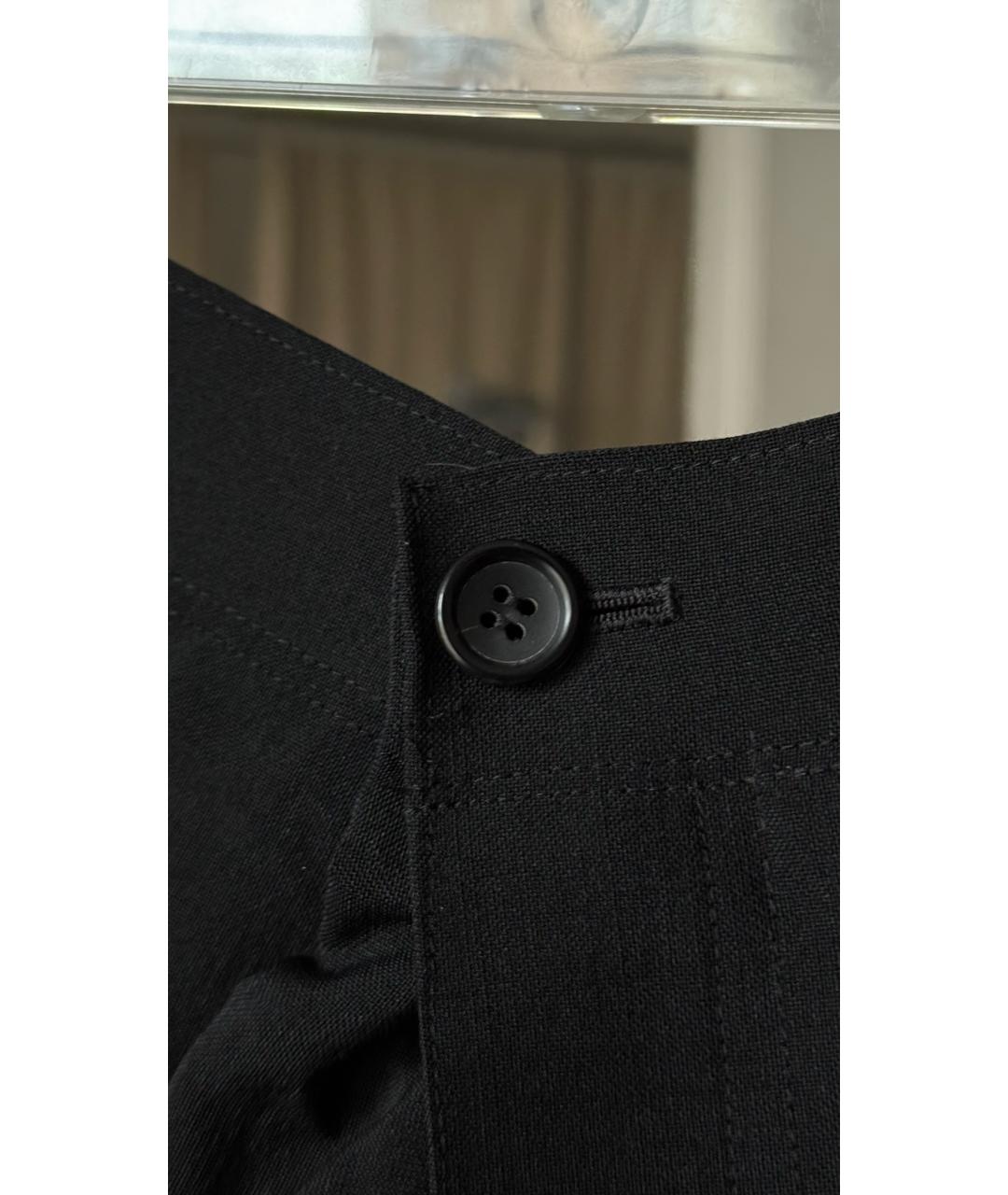 COMME DES GARÇONS Черная юбка миди, фото 4