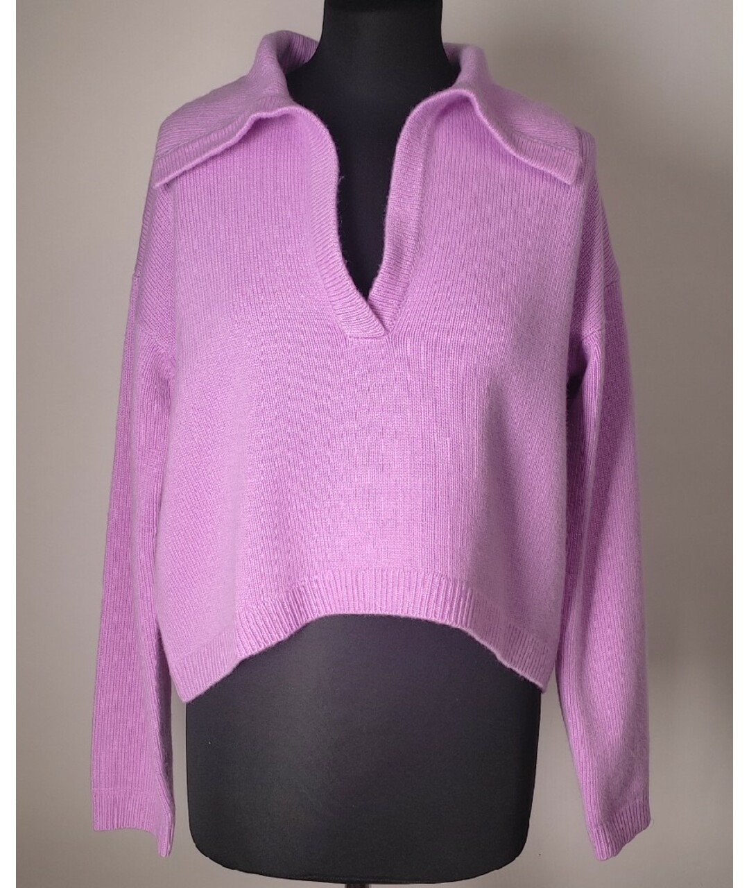 ADDICTED Фиолетовый кашемировый джемпер / свитер, фото 7