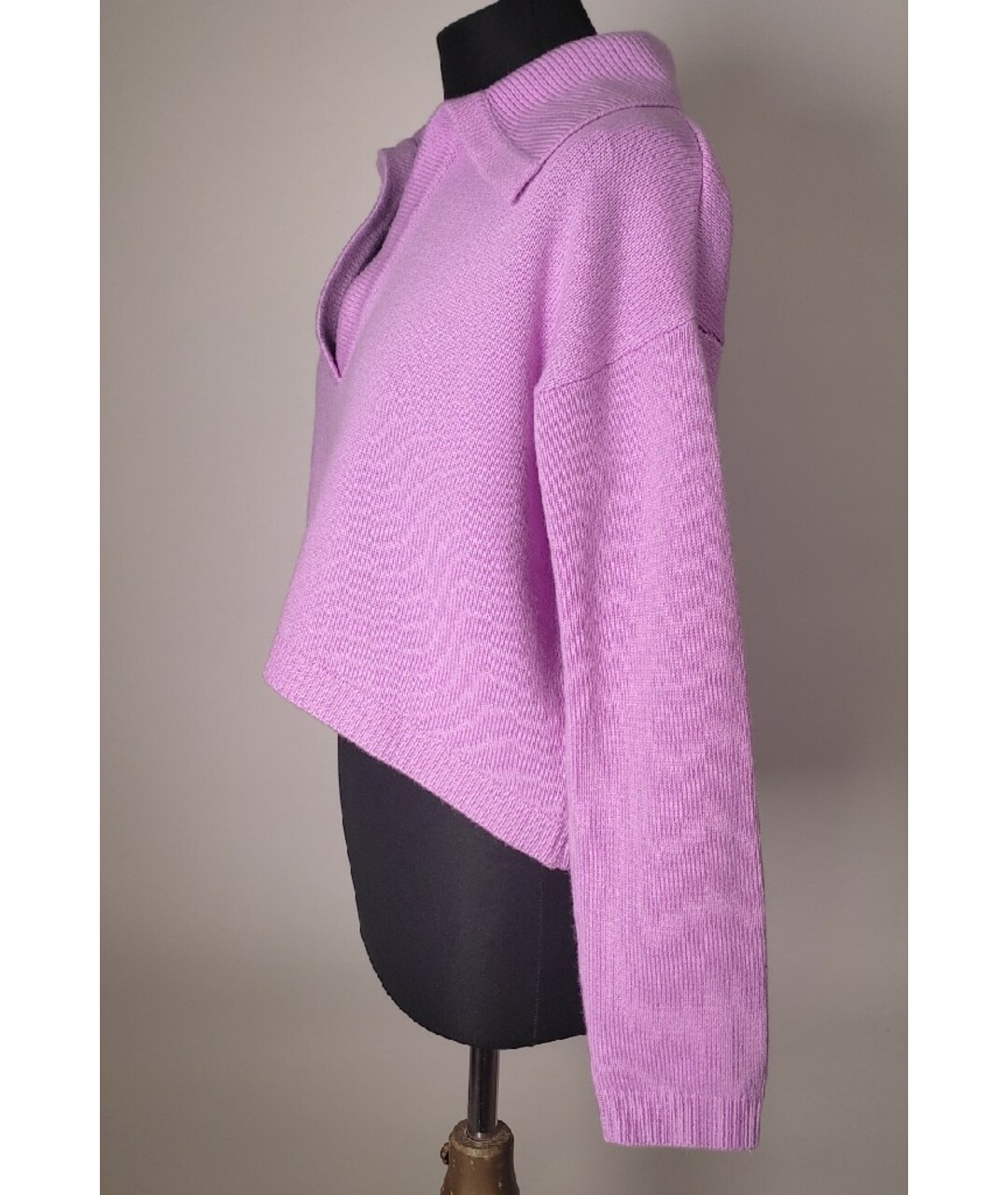 ADDICTED Фиолетовый кашемировый джемпер / свитер, фото 2