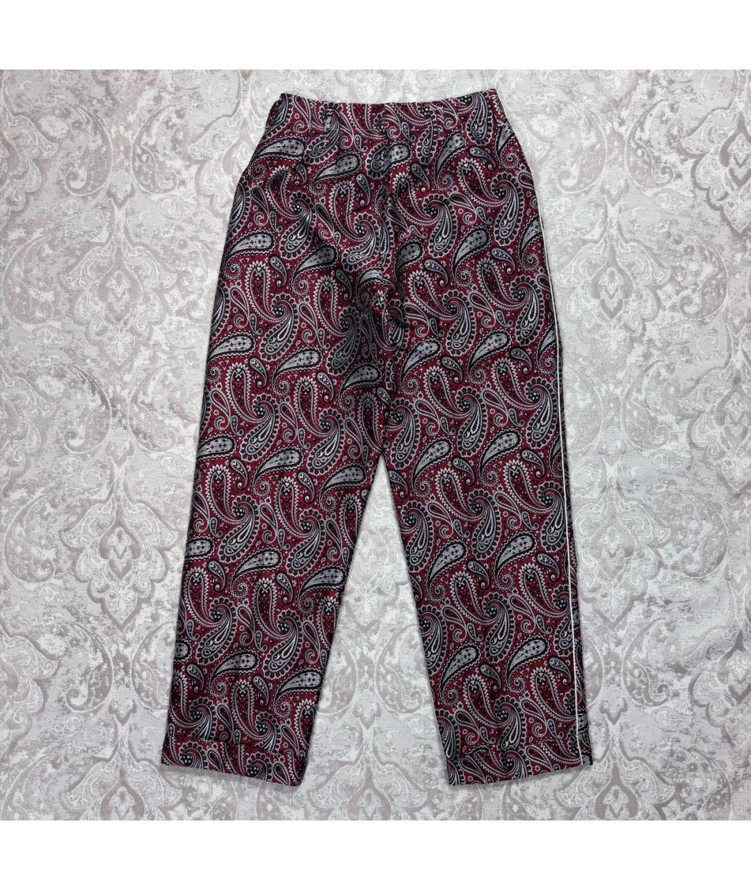 GOLDEN GOOSE DELUXE BRAND Мульти полиэстеровые брюки широкие, фото 2