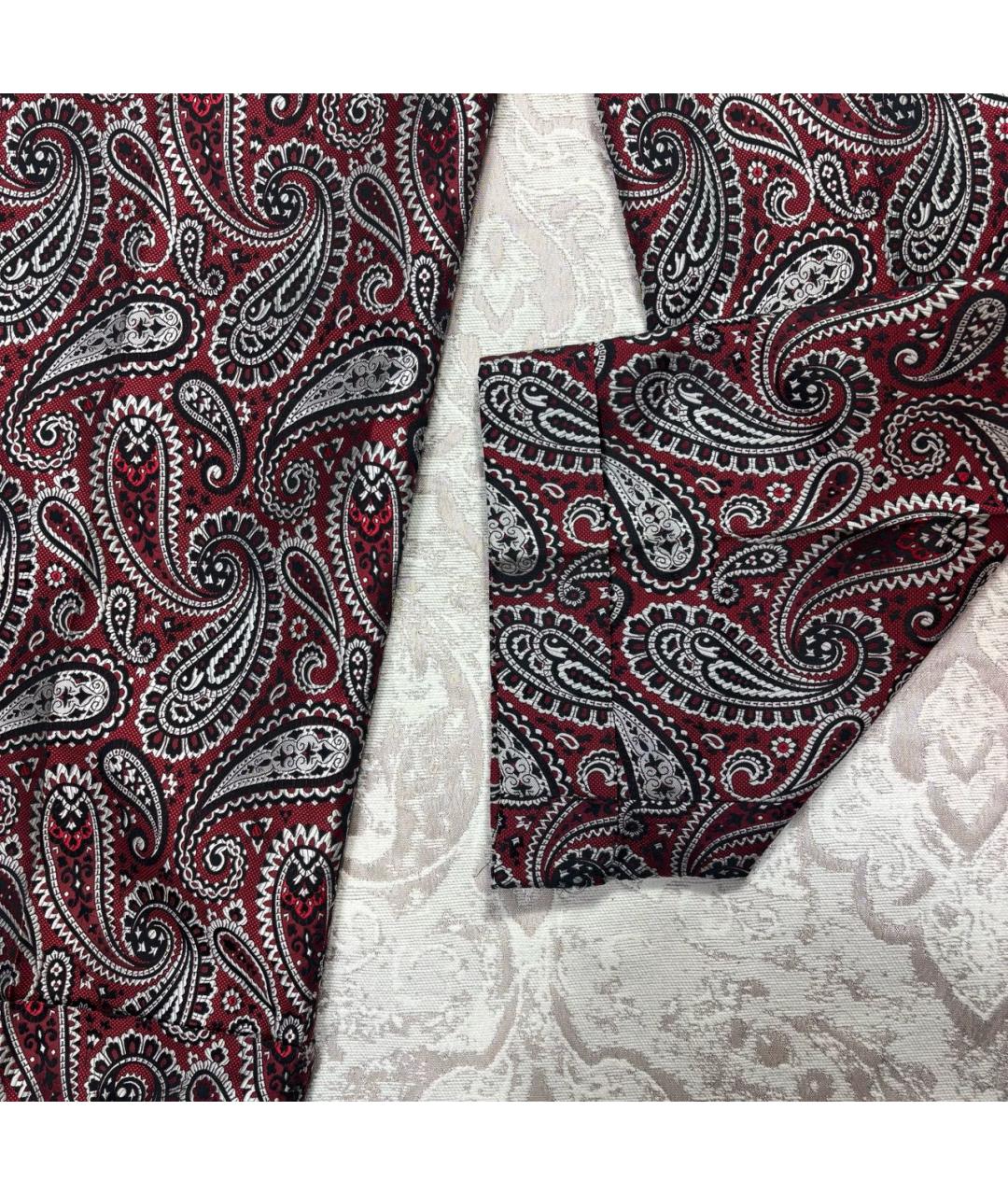 GOLDEN GOOSE DELUXE BRAND Мульти полиэстеровые брюки широкие, фото 7