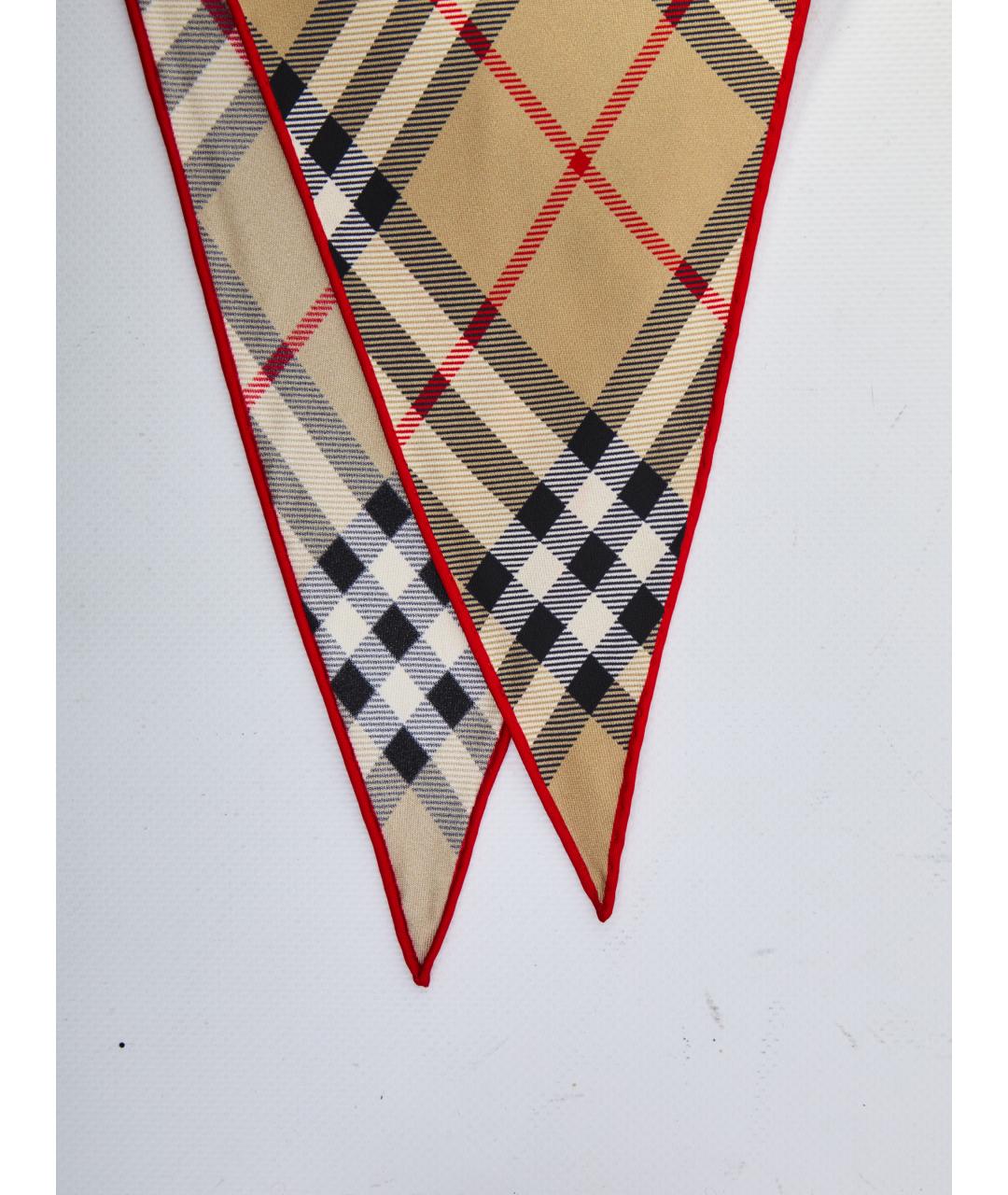 BURBERRY Мульти шелковый платок, фото 2