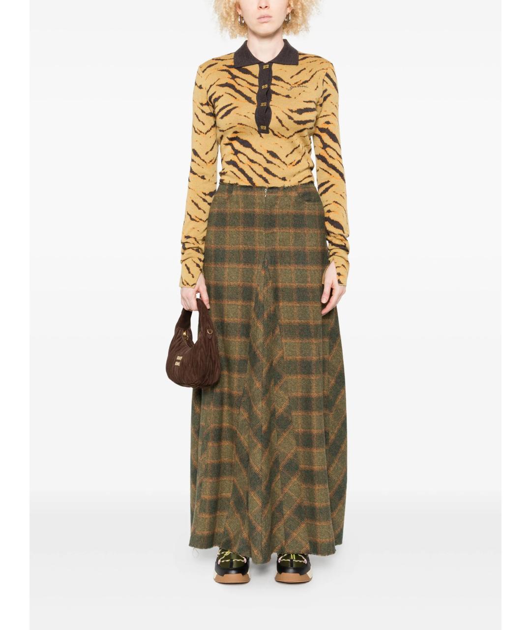 GANNI Мульти шерстяной джемпер / свитер, фото 2