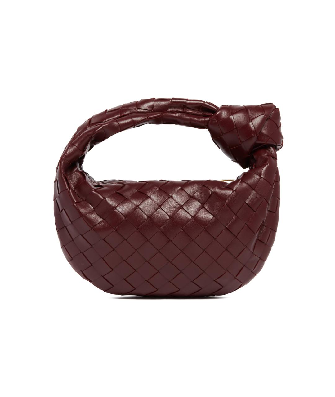 BOTTEGA VENETA Красная кожаная сумка с короткими ручками, фото 2