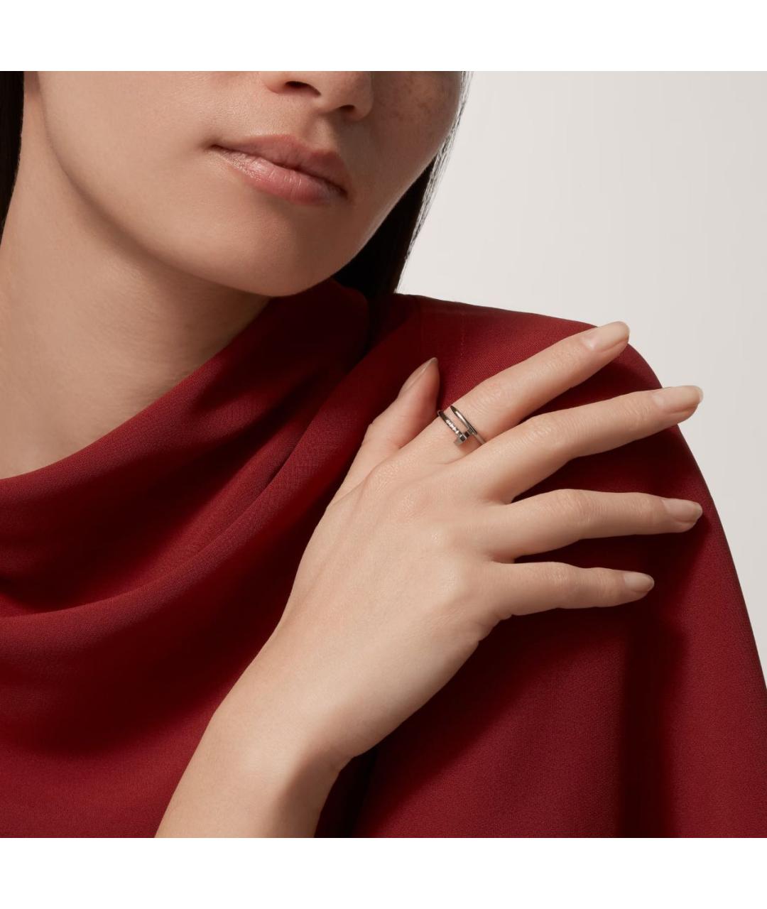CARTIER Серебряное кольцо из белого золота, фото 3