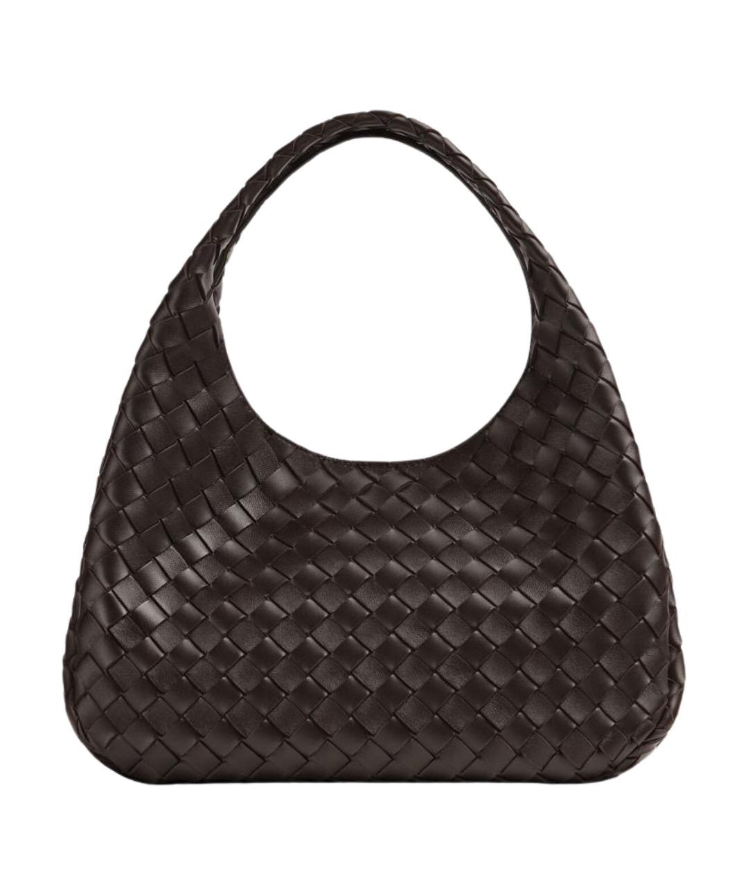 BOTTEGA VENETA Коричневая кожаная сумка тоут, фото 1