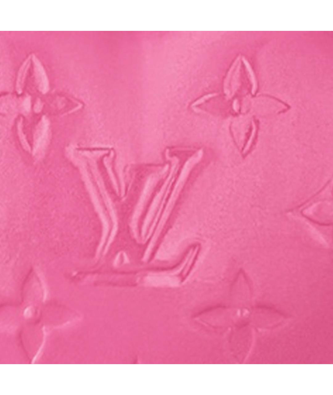 LOUIS VUITTON Розовый кошелек, фото 4