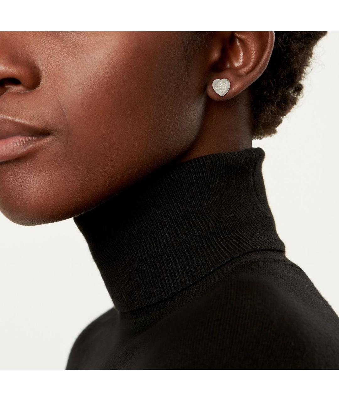 TIFFANY&CO Серебряные серебряные серьги, фото 5