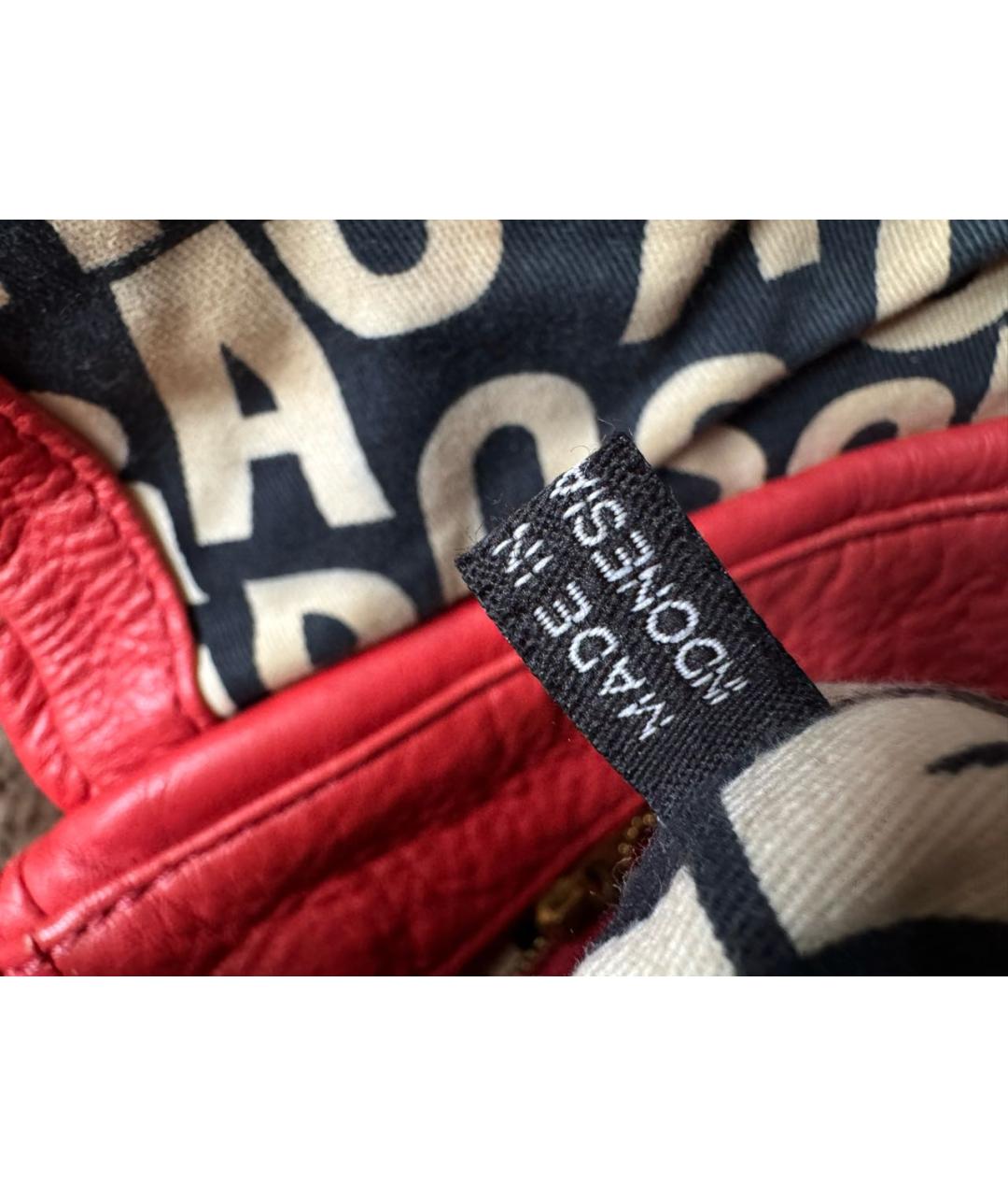MARC JACOBS Красная кожаная сумка через плечо, фото 7