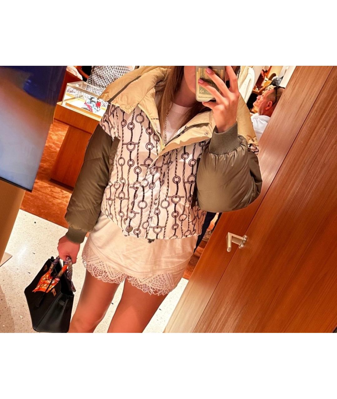 HERMES Мульти полиэстеровый пуховик, фото 7