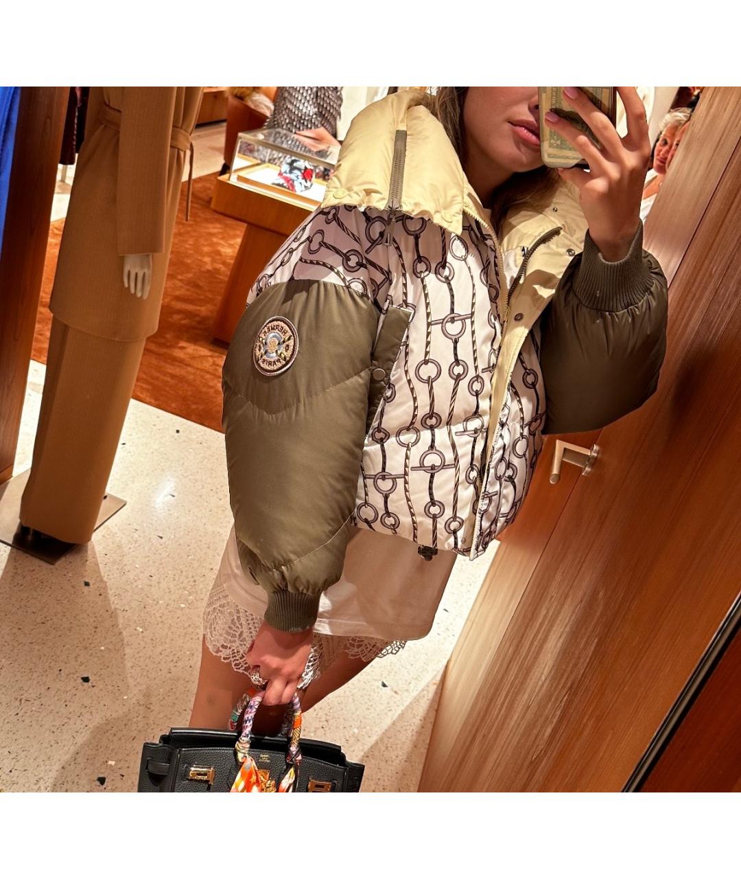 HERMES Мульти полиэстеровый пуховик, фото 8