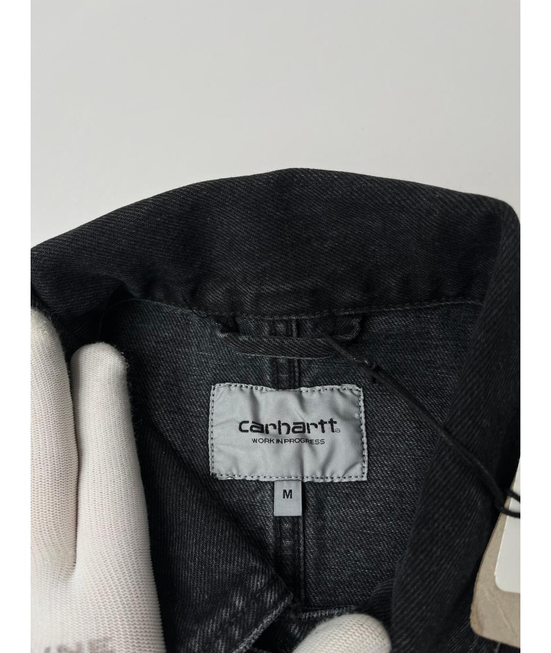 CARHARTT WIP Черная деним куртка, фото 7