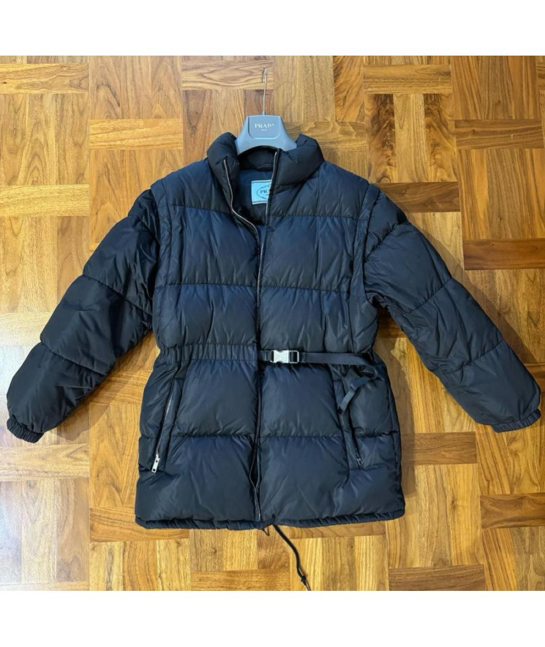 PRADA Черный пуховик, фото 6