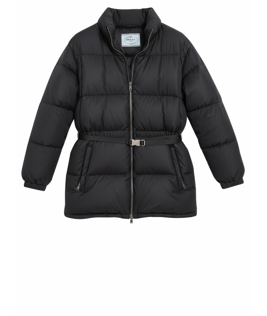 PRADA Черный пуховик, фото 1