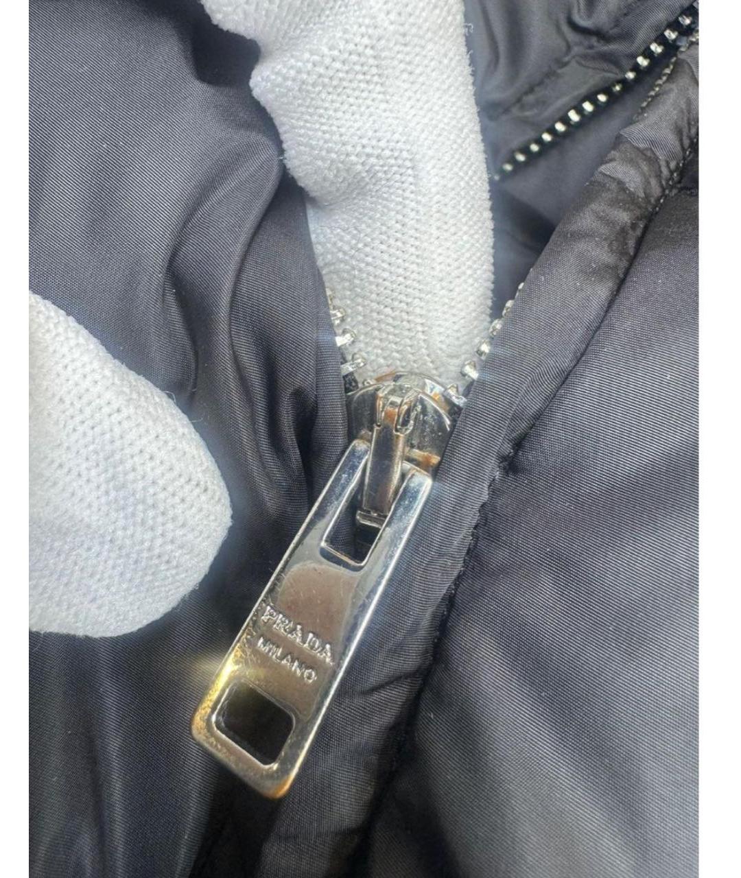 PRADA Черный пуховик, фото 5