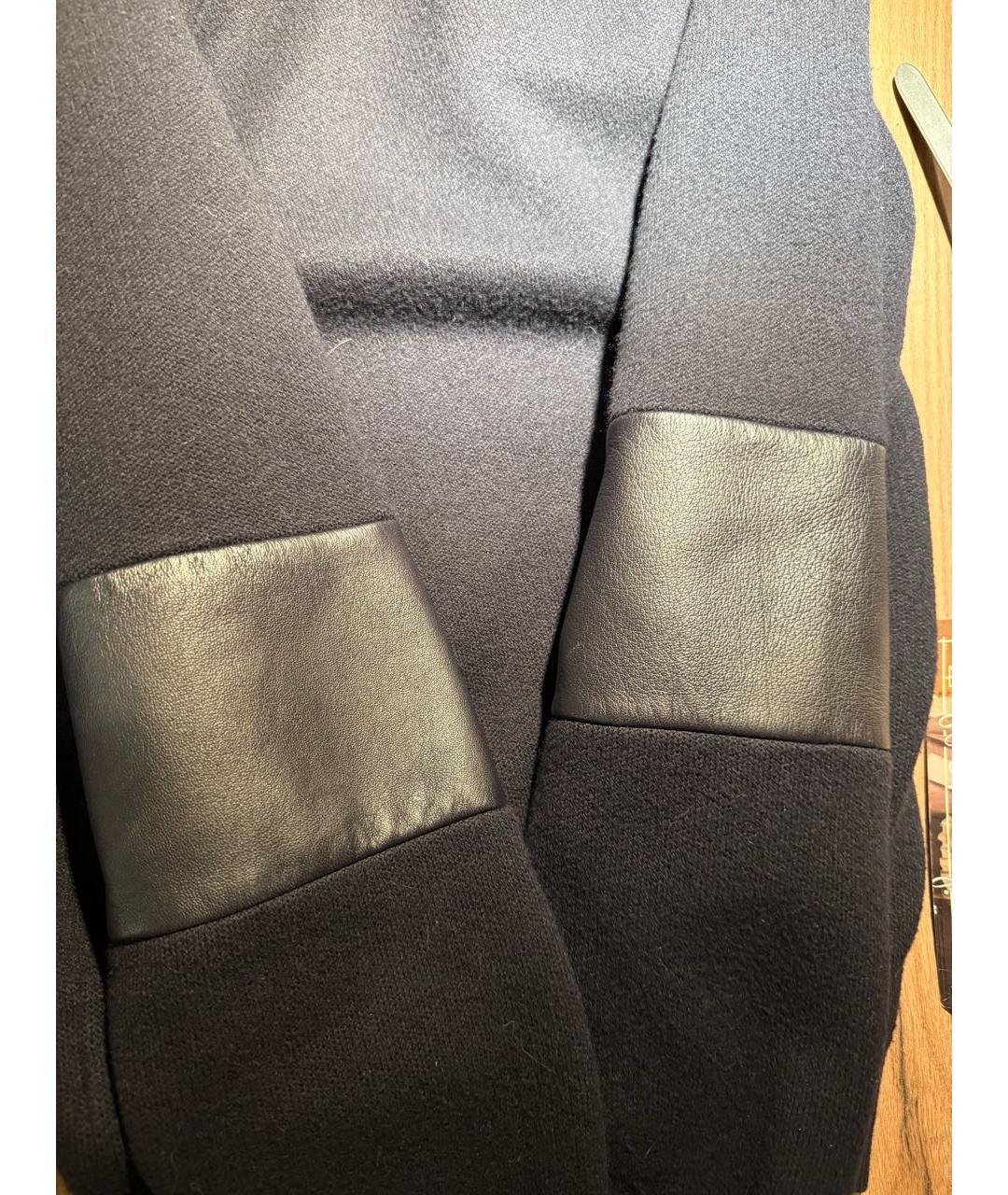 COS Темно-синий шерстяной джемпер / свитер, фото 4