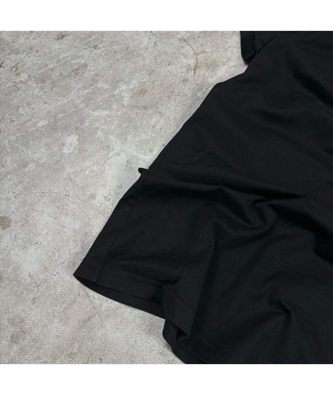 GIVENCHY Черная хлопковая футболка, фото 5