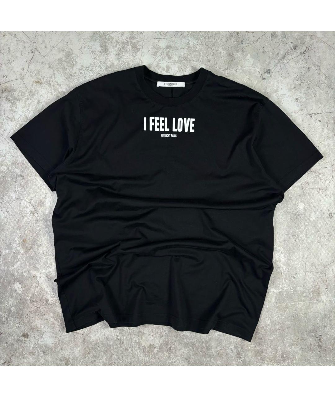 GIVENCHY Черная хлопковая футболка, фото 7