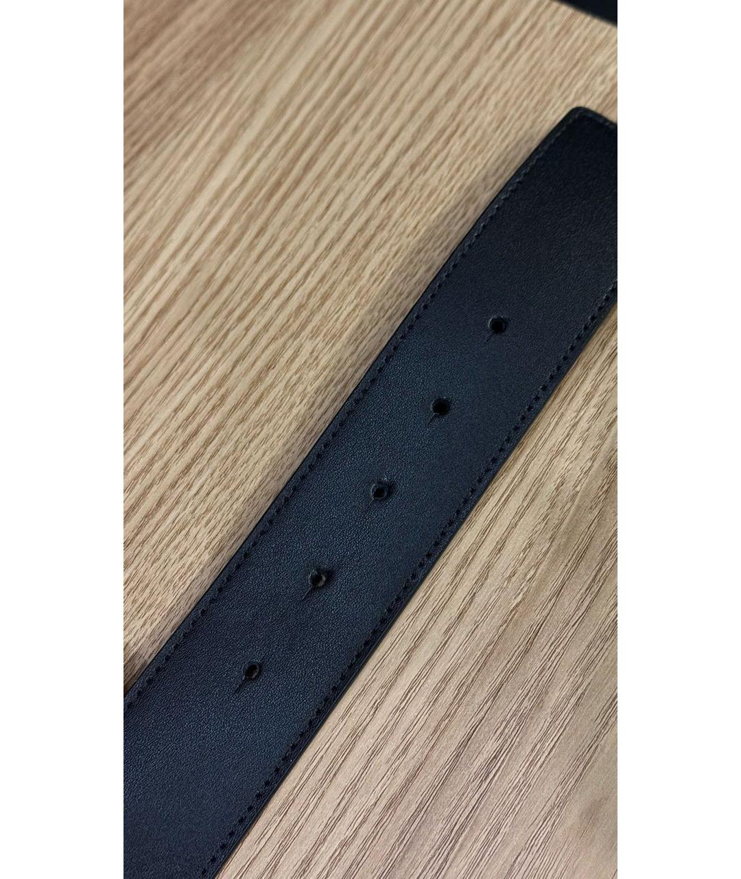 PINKO Черный кожаный ремень, фото 4