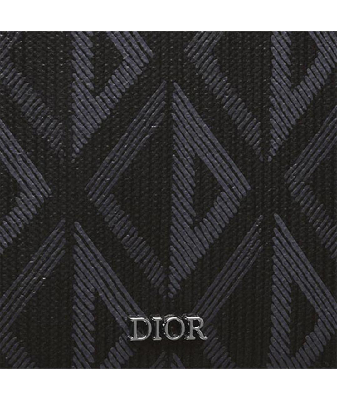 CHRISTIAN DIOR Черный кошелек, фото 4