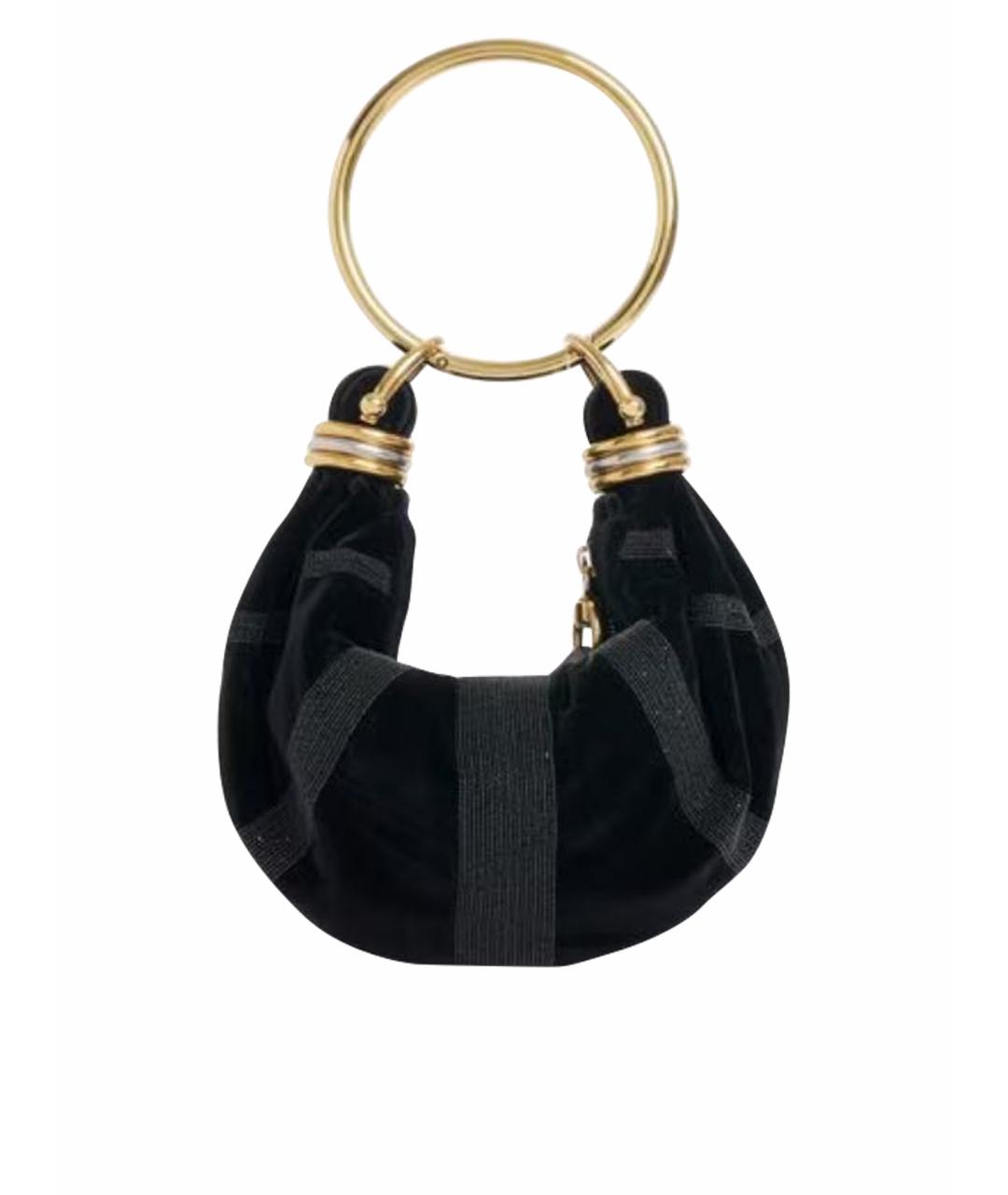 CHLOE Черная сумка с короткими ручками, фото 1