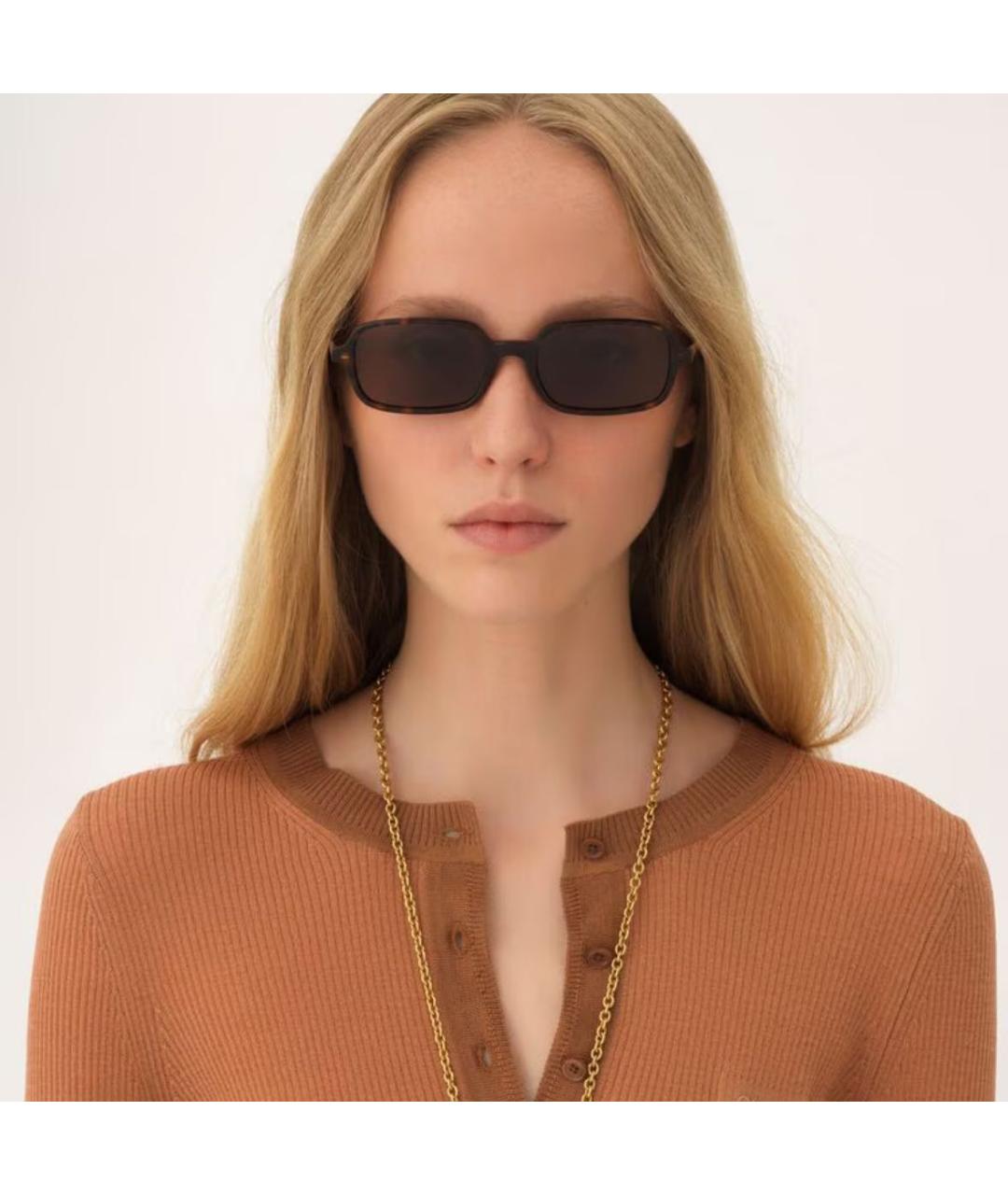 CHLOE Черные солнцезащитные очки, фото 3