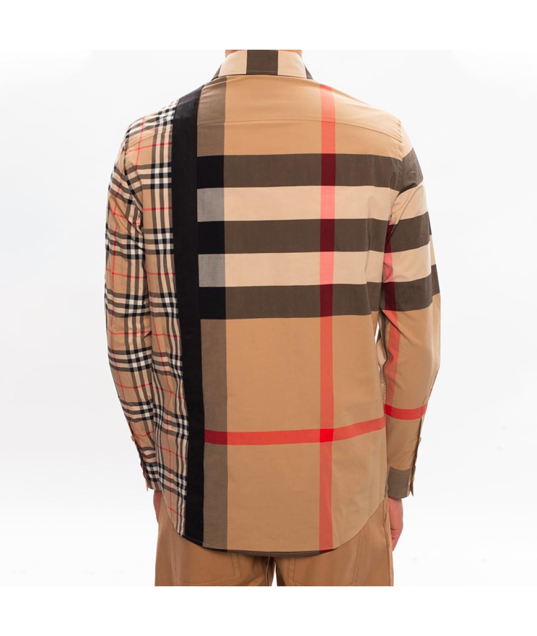 BURBERRY Мульти хлопковая кэжуал рубашка, фото 3