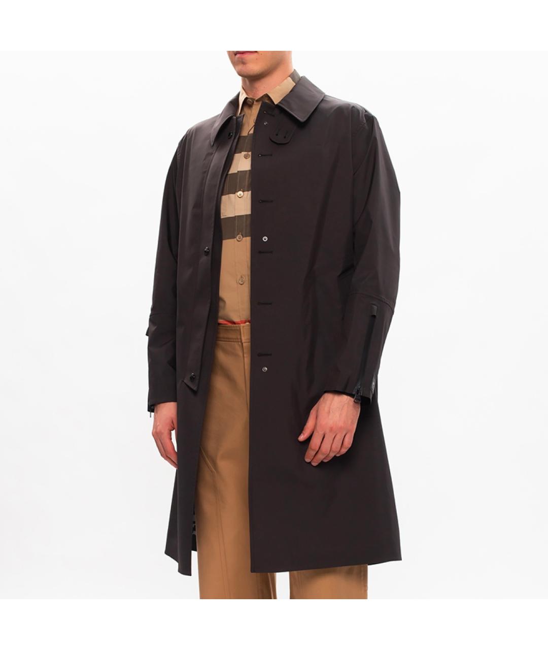 BURBERRY Мульти хлопковая кэжуал рубашка, фото 4