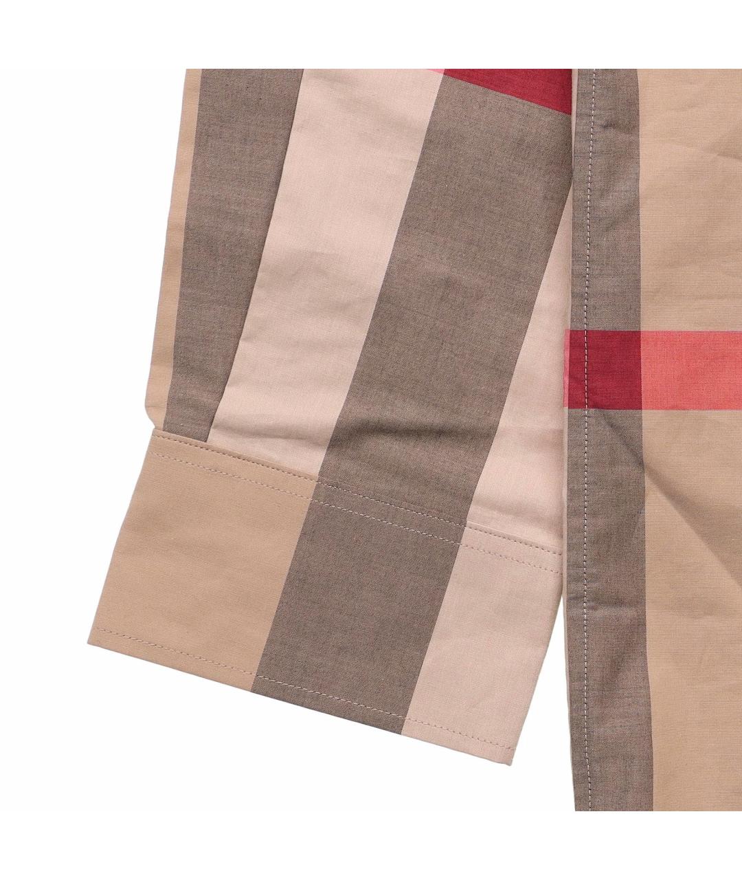 BURBERRY Мульти хлопковая кэжуал рубашка, фото 6