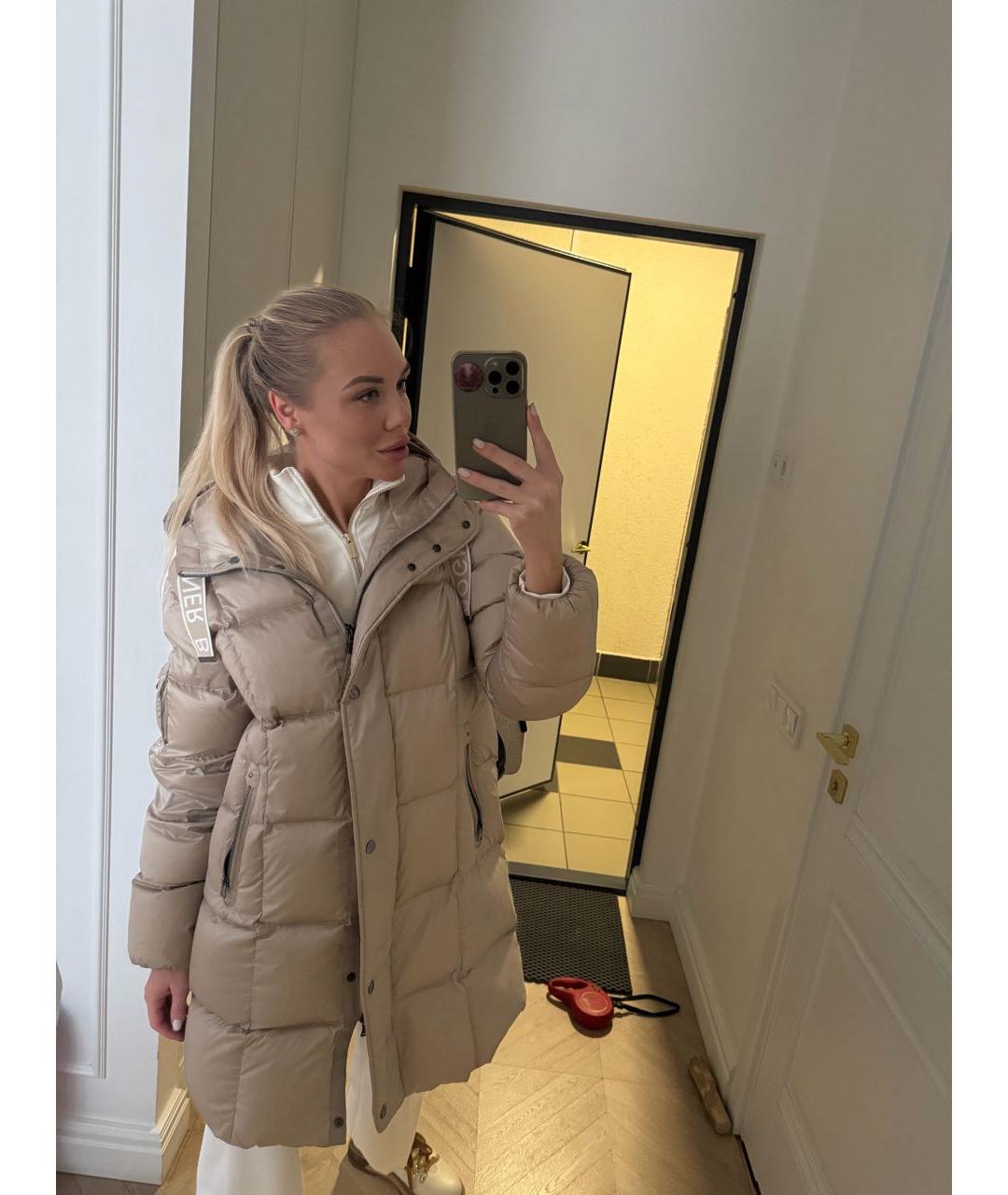 BOGNER Бежевый пуховик, фото 7