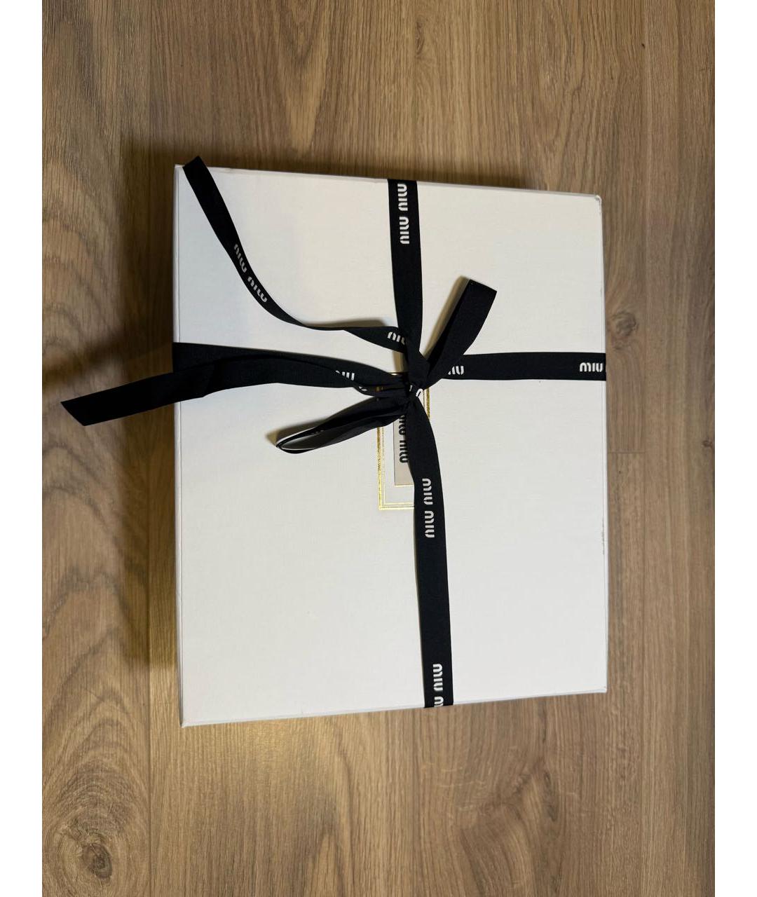 MIU MIU Бордовая кожаная сумка с короткими ручками, фото 6