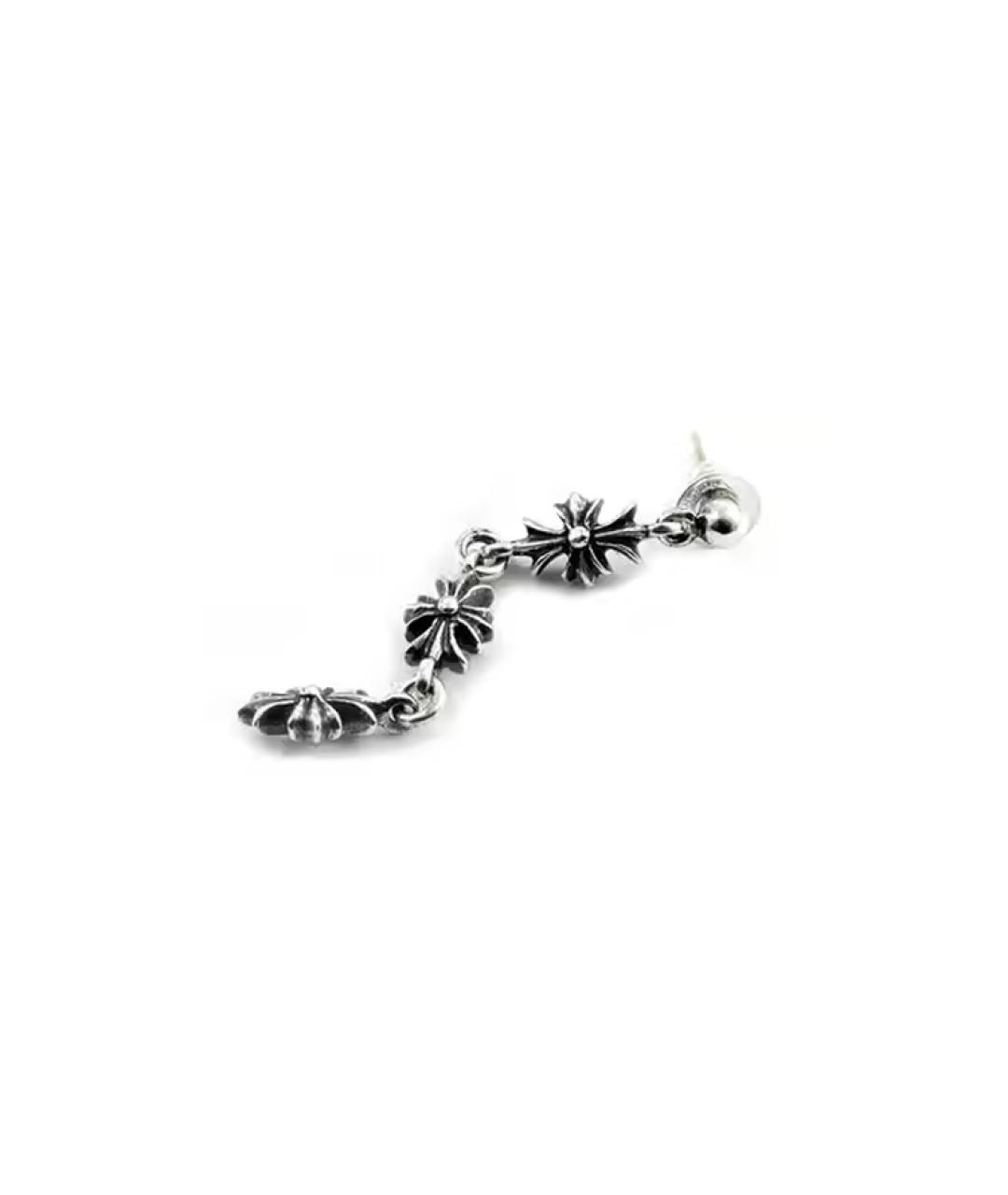 CHROME HEARTS Серебряные серебряные серьги, фото 1