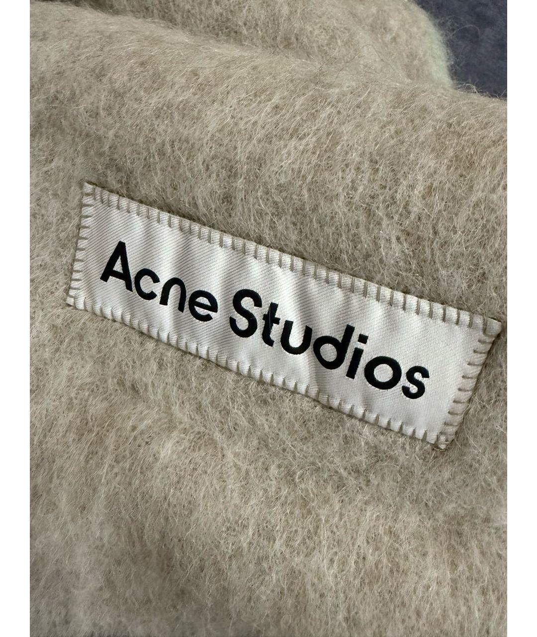 ACNE STUDIOS Мульти шерстяной шарф, фото 7