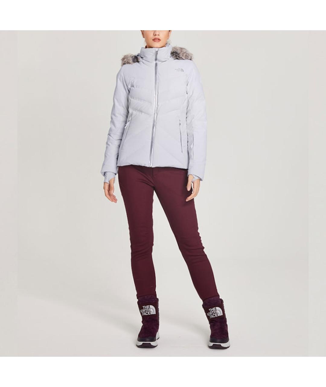 THE NORTH FACE Серый пуховик, фото 3