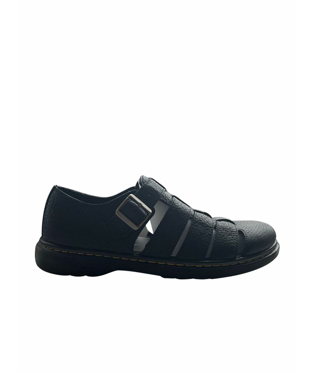 DR. MARTENS Черные кожаные сандалии, фото 1