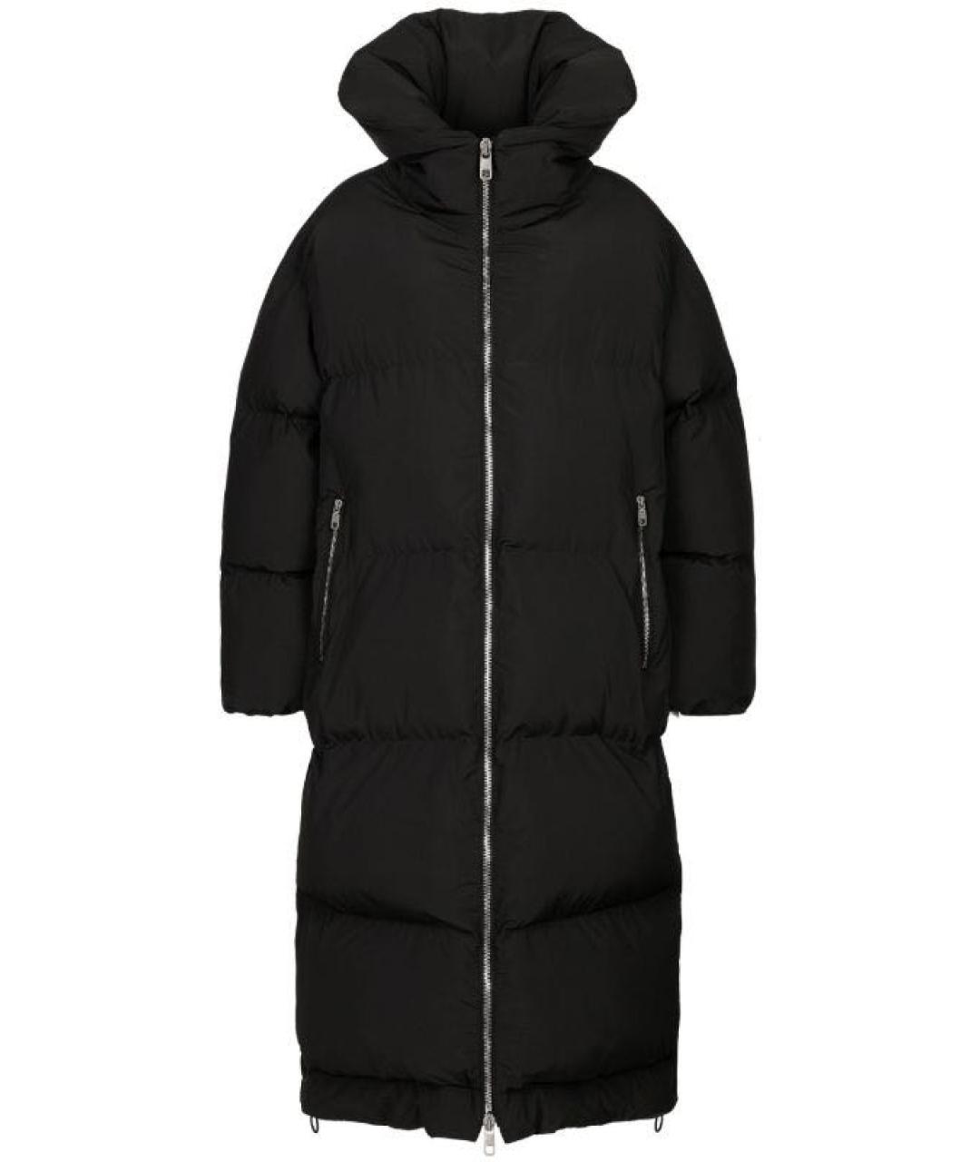 DOLCE&GABBANA Черный пуховик, фото 1