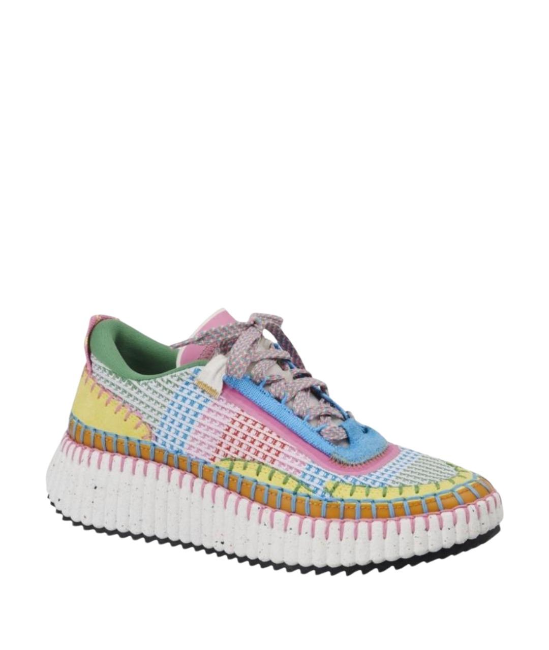 CHLOE Мульти текстильные кроссовки, фото 2