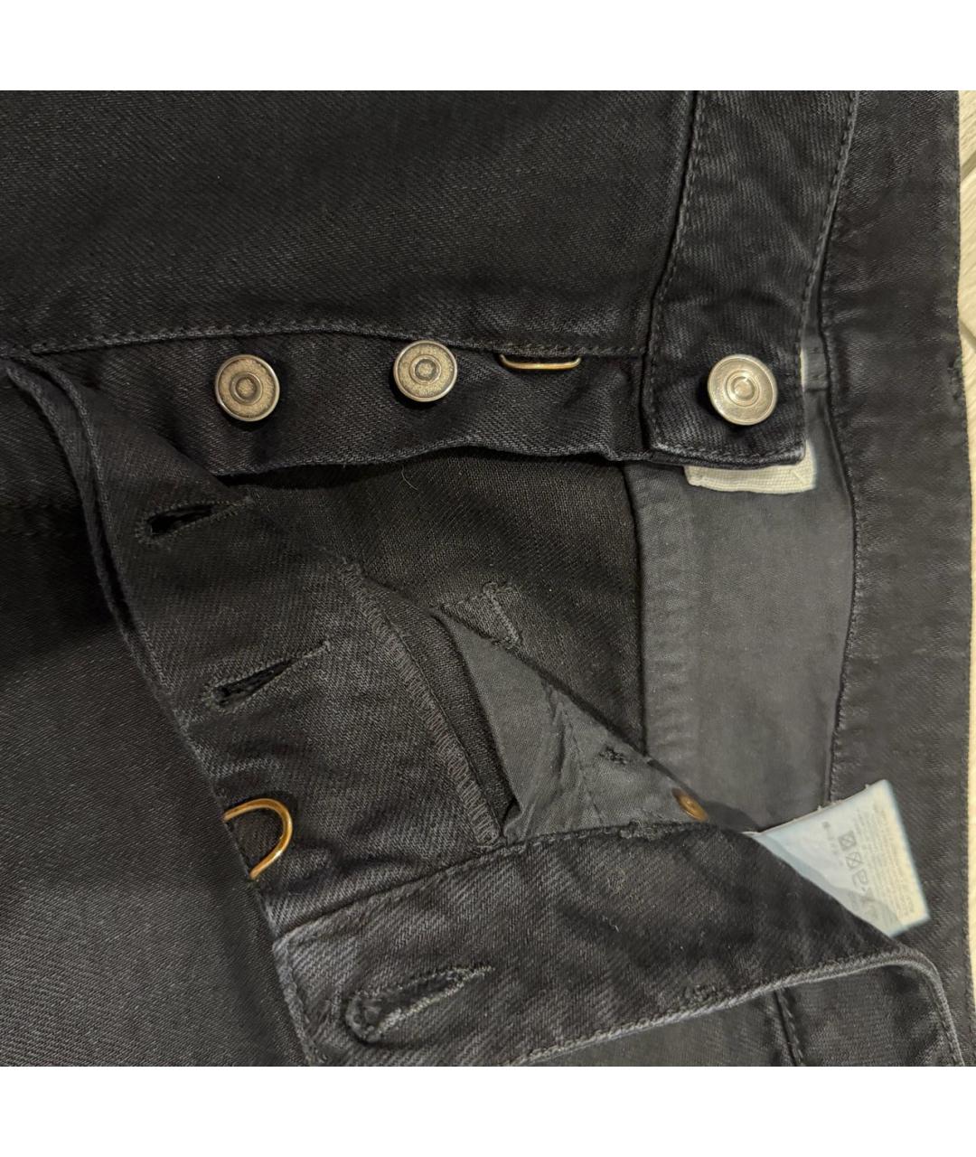 MAISON MARGIELA Черные хлопковые шорты, фото 5