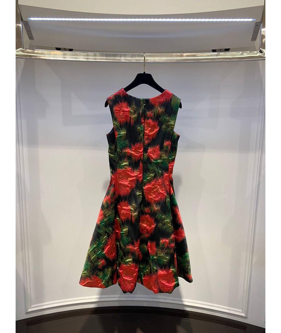 LANVIN Мульти повседневное платье, фото 2