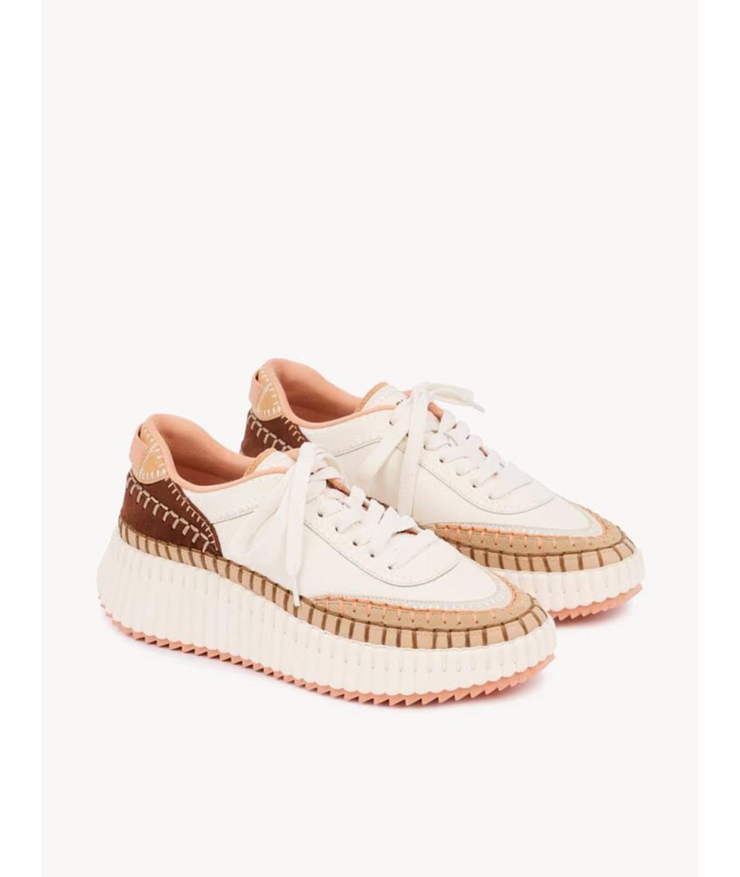 CHLOE Мульти текстильные кроссовки, фото 2