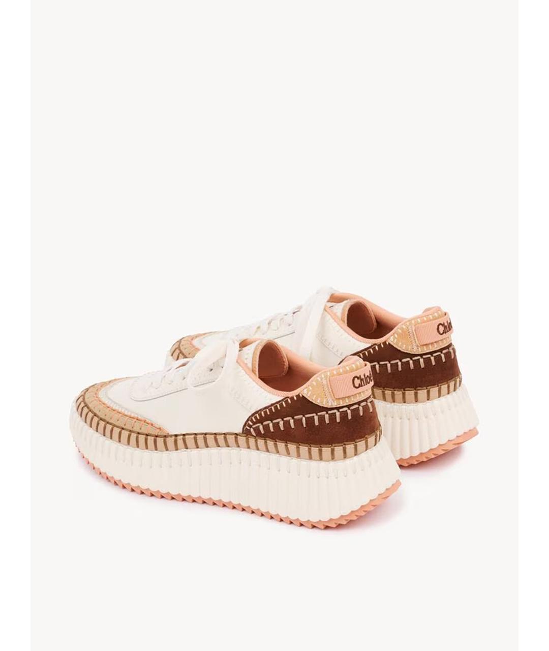 CHLOE Мульти текстильные кроссовки, фото 3