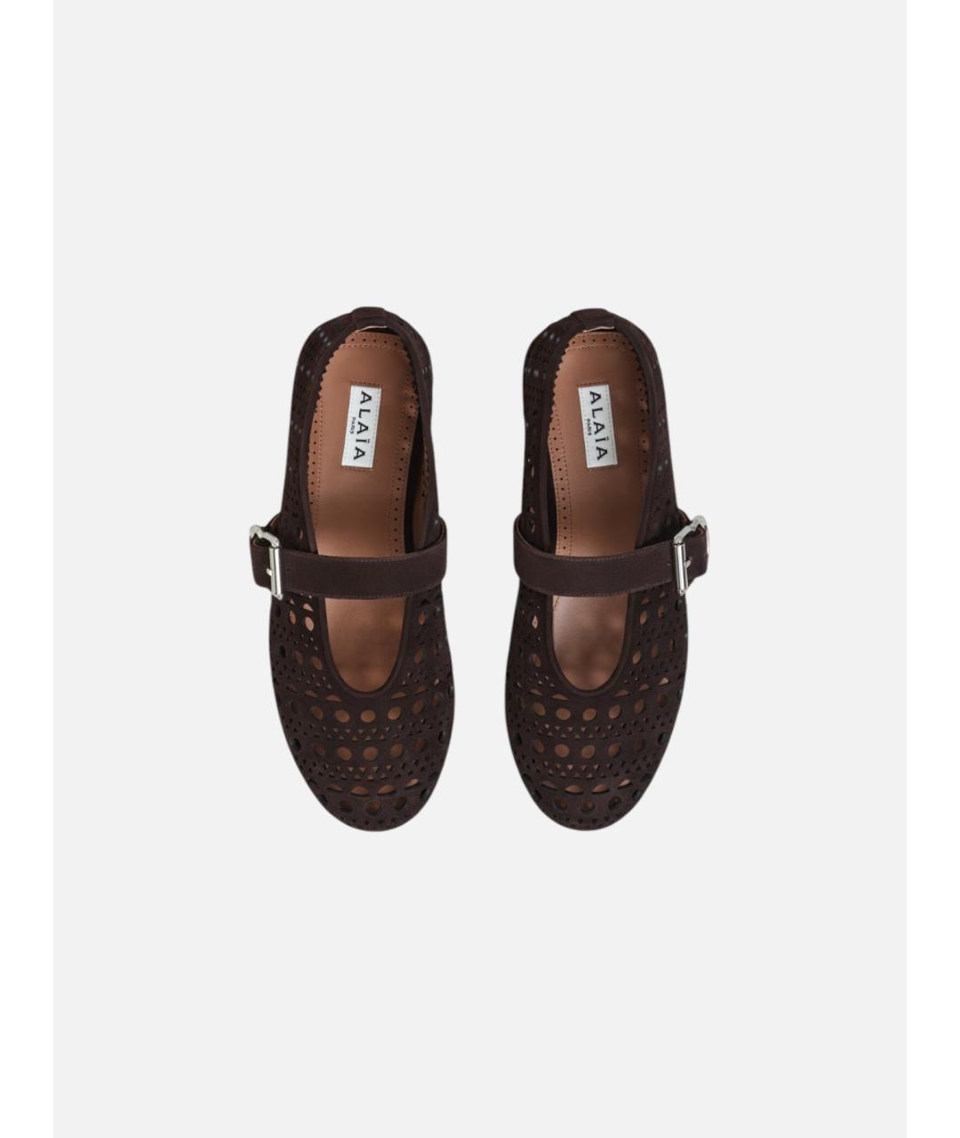 ALAIA Кожаные балетки, фото 3