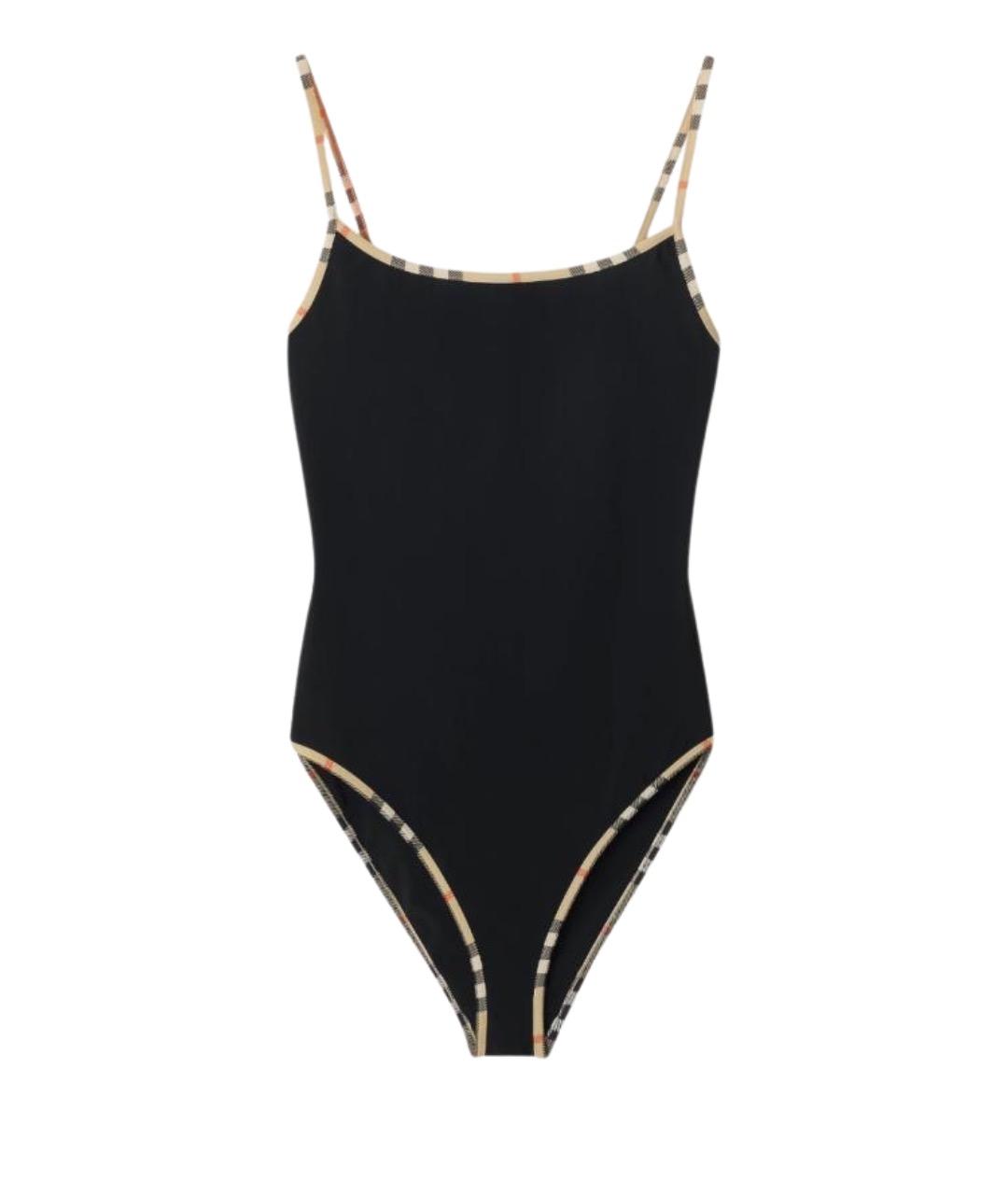 BURBERRY Черный полиамидовый купальник, фото 1