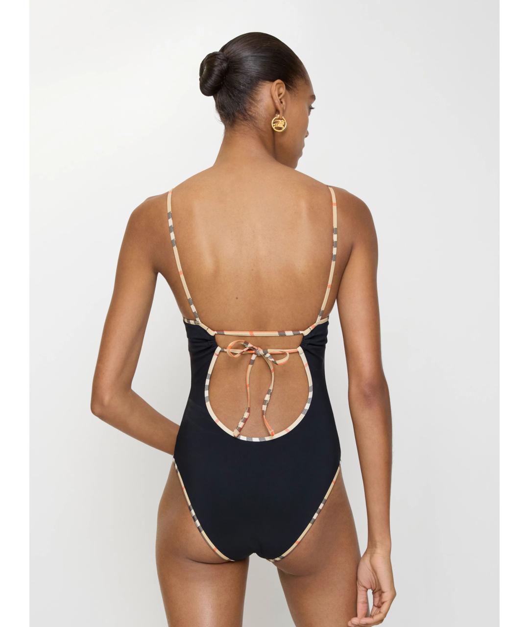 BURBERRY Черный полиамидовый купальник, фото 3