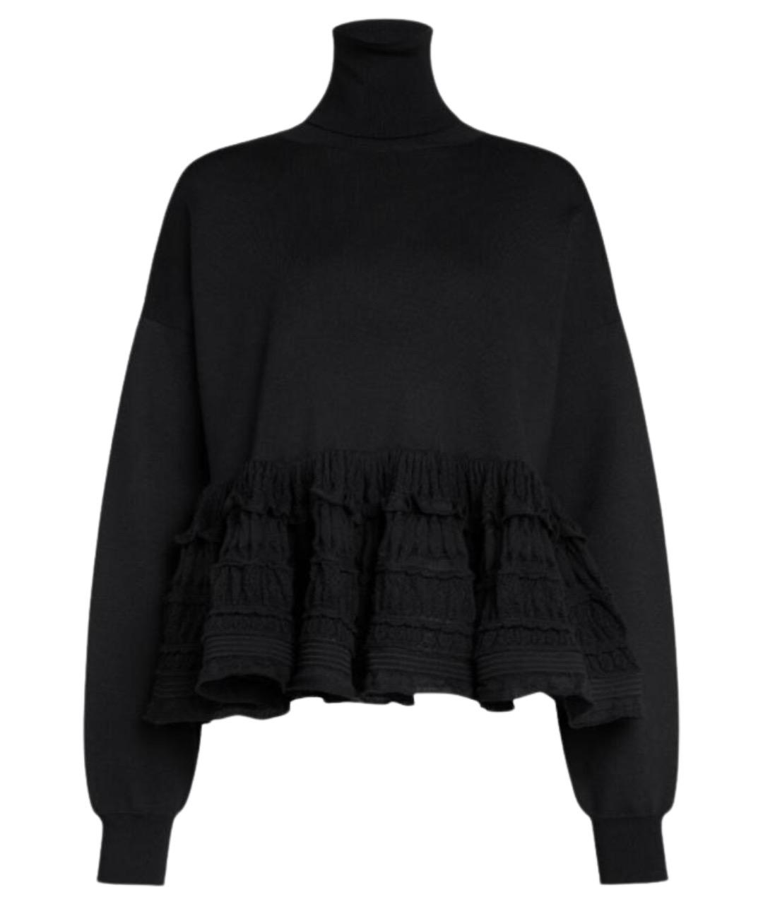 ALAIA Синий шерстяной джемпер / свитер, фото 1