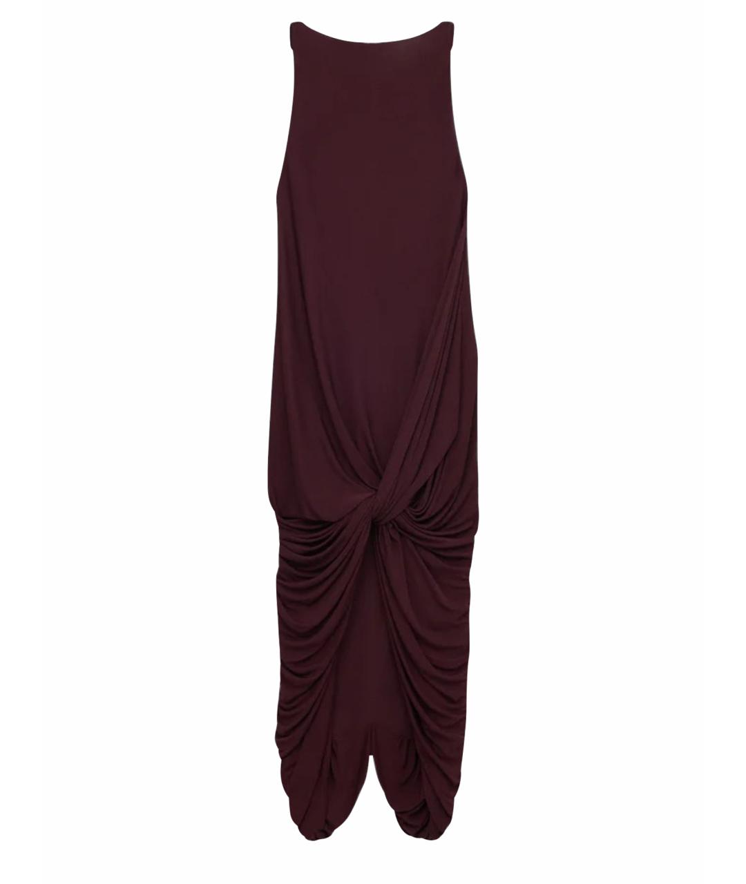 LOEWE Бирюзовое вискозное повседневное платье, фото 1