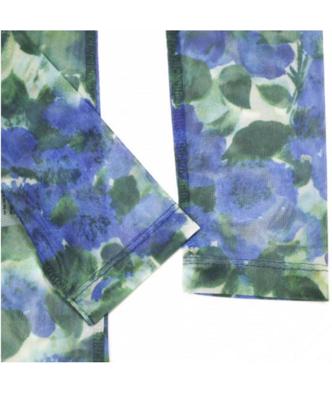 DRIES VAN NOTEN Бирюзовый полиэстеровый джемпер / свитер, фото 7