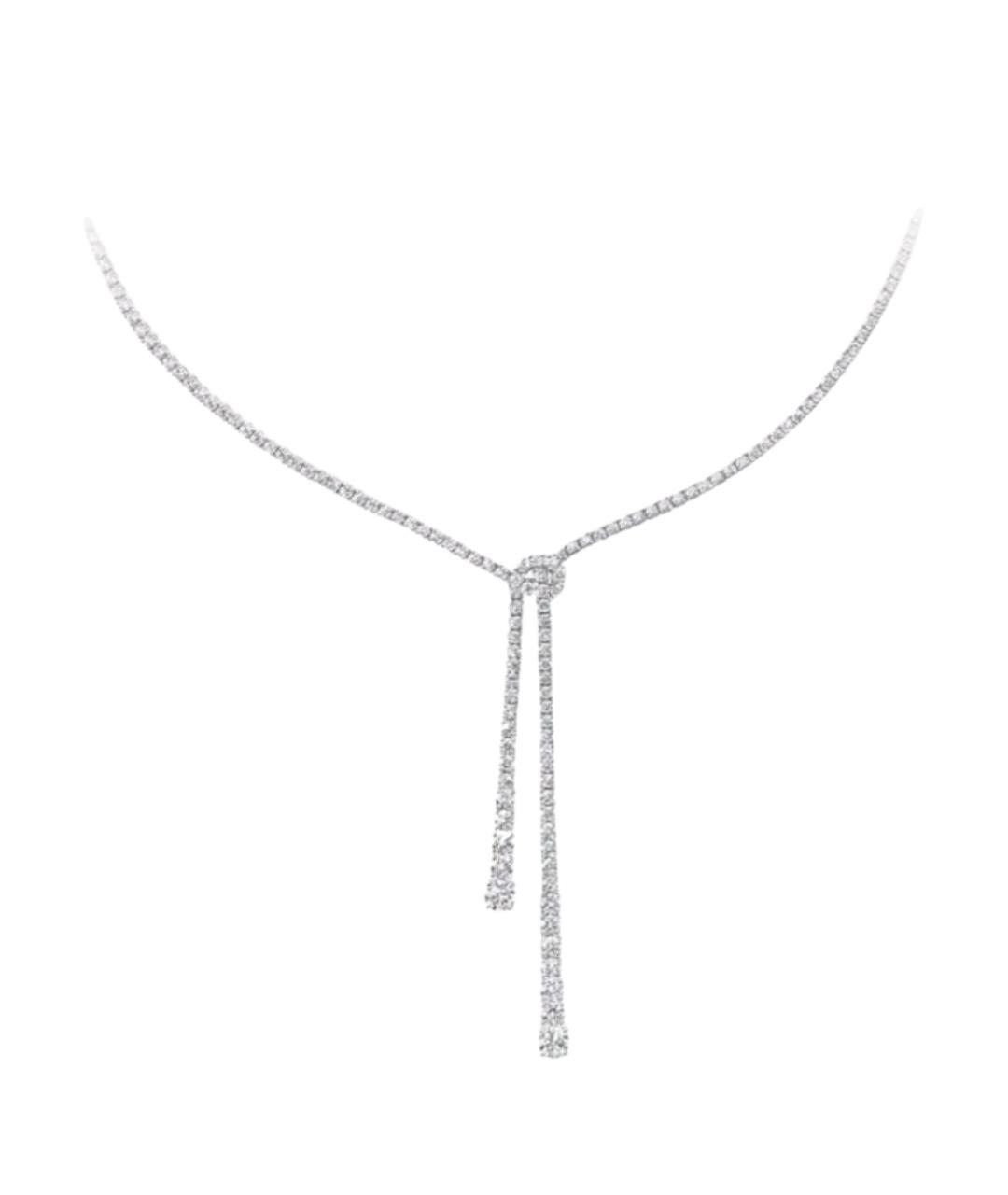 GRAFF Серебряное колье из белого золота, фото 1