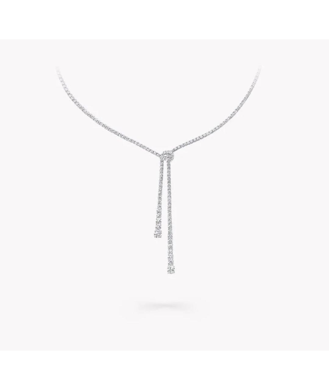 GRAFF Серебряное колье из белого золота, фото 3